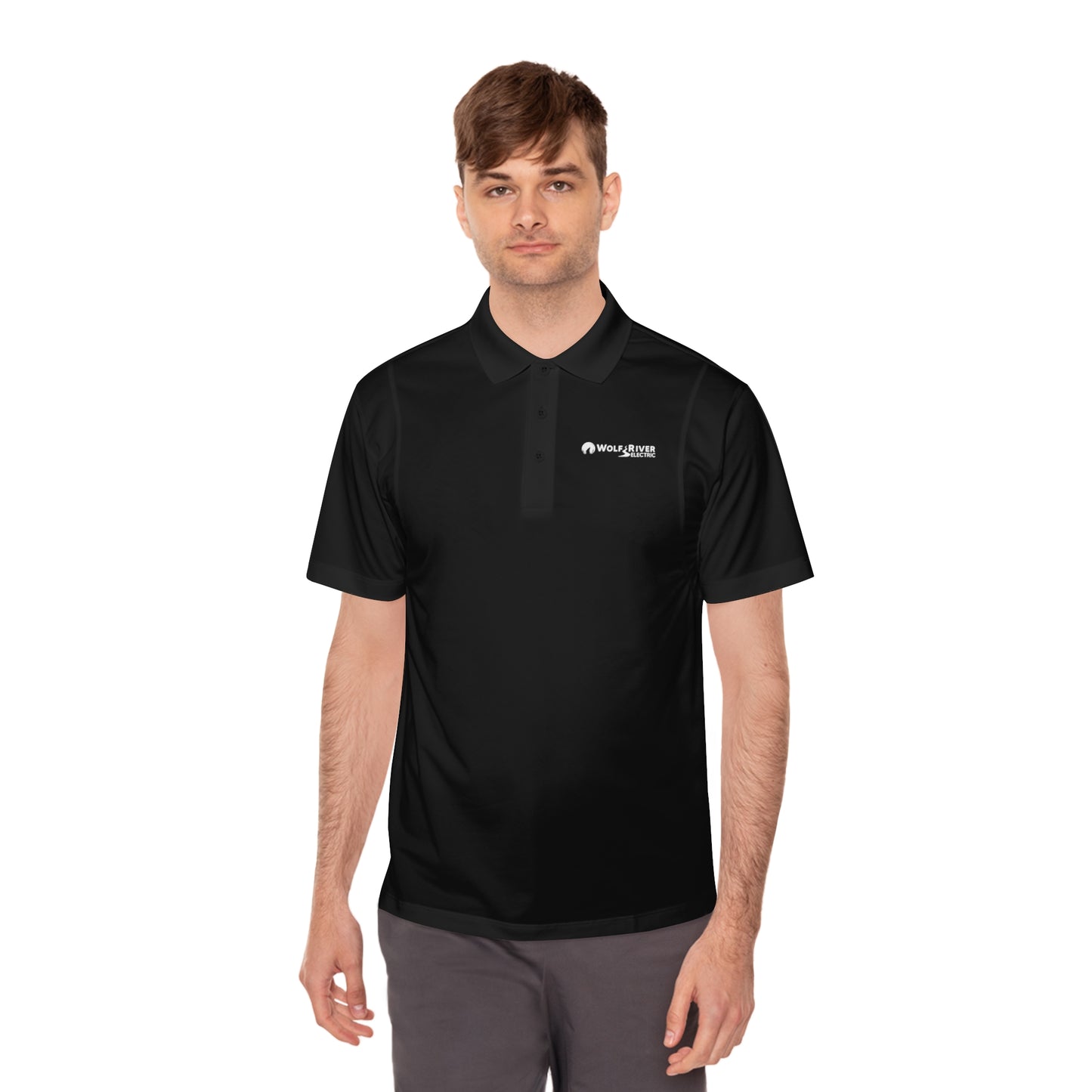 Wolf River Men's Sport Polo Shirt