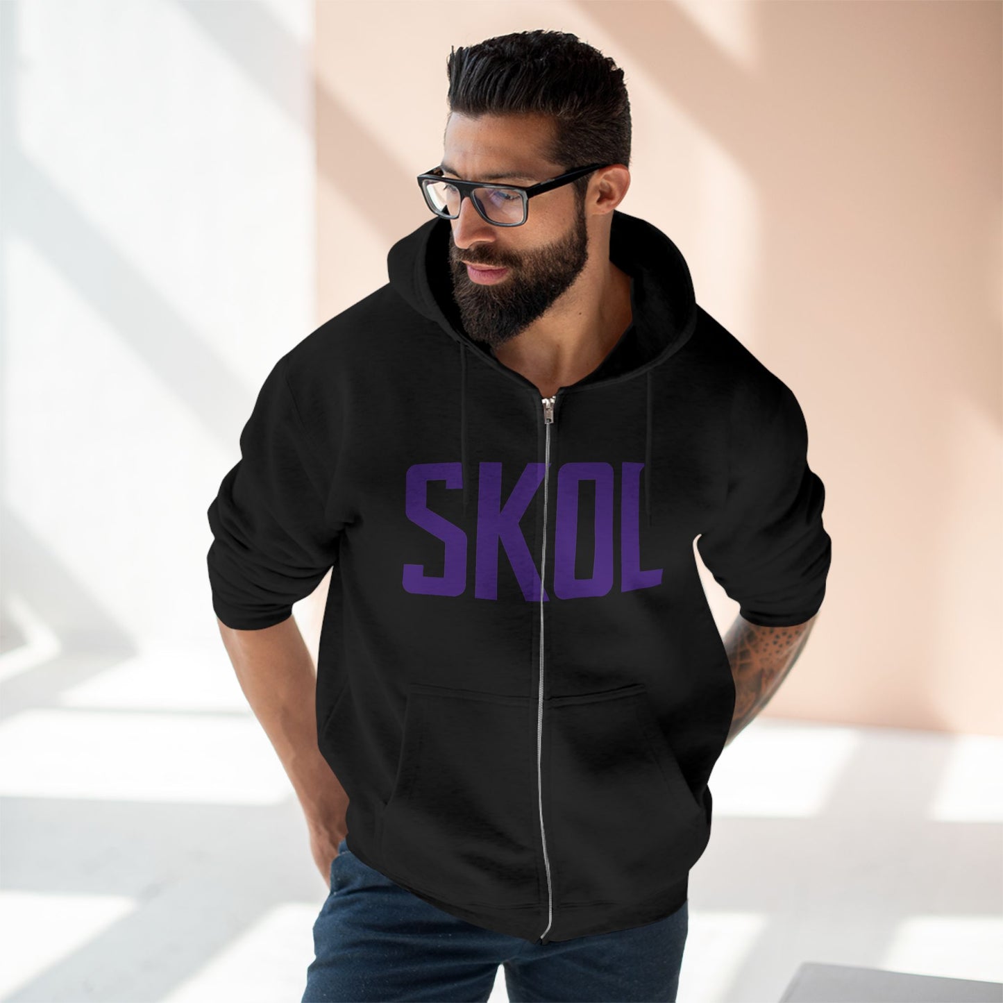 SKOL Spirit Unizex Zip-Up