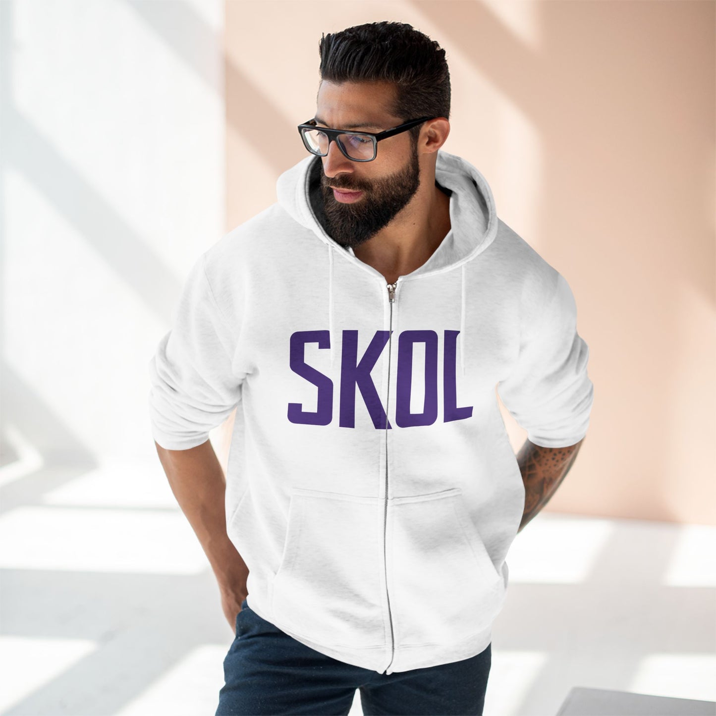 SKOL Spirit Unizex Zip-Up