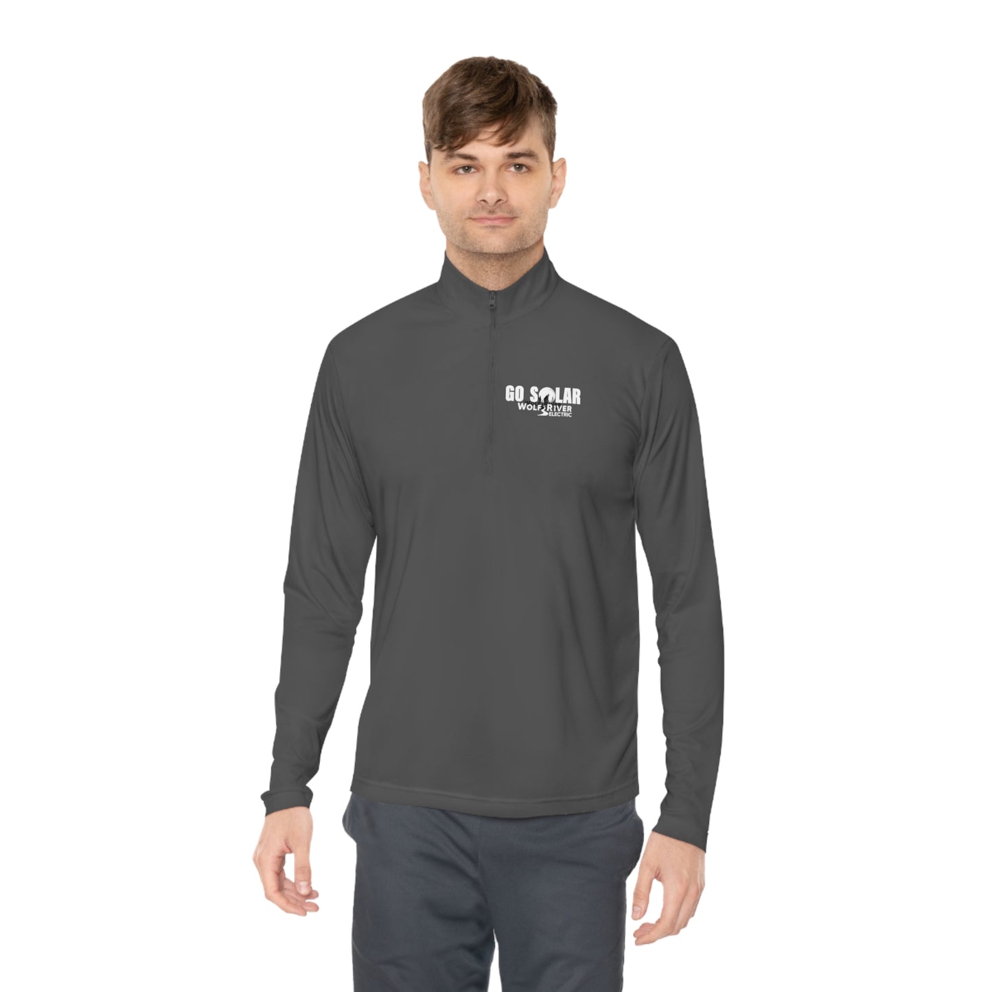 Wolf River Unisex Quarter-Zip Pullover