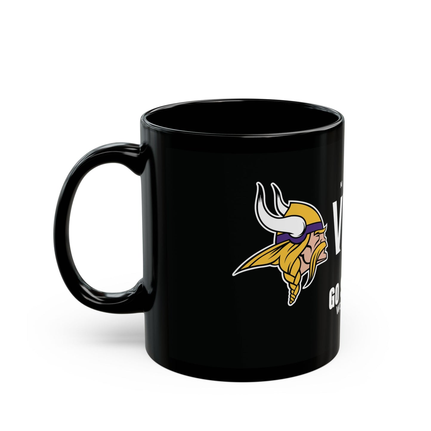 Black Mug Minnesota Vikings x WRE (11oz, 15oz)