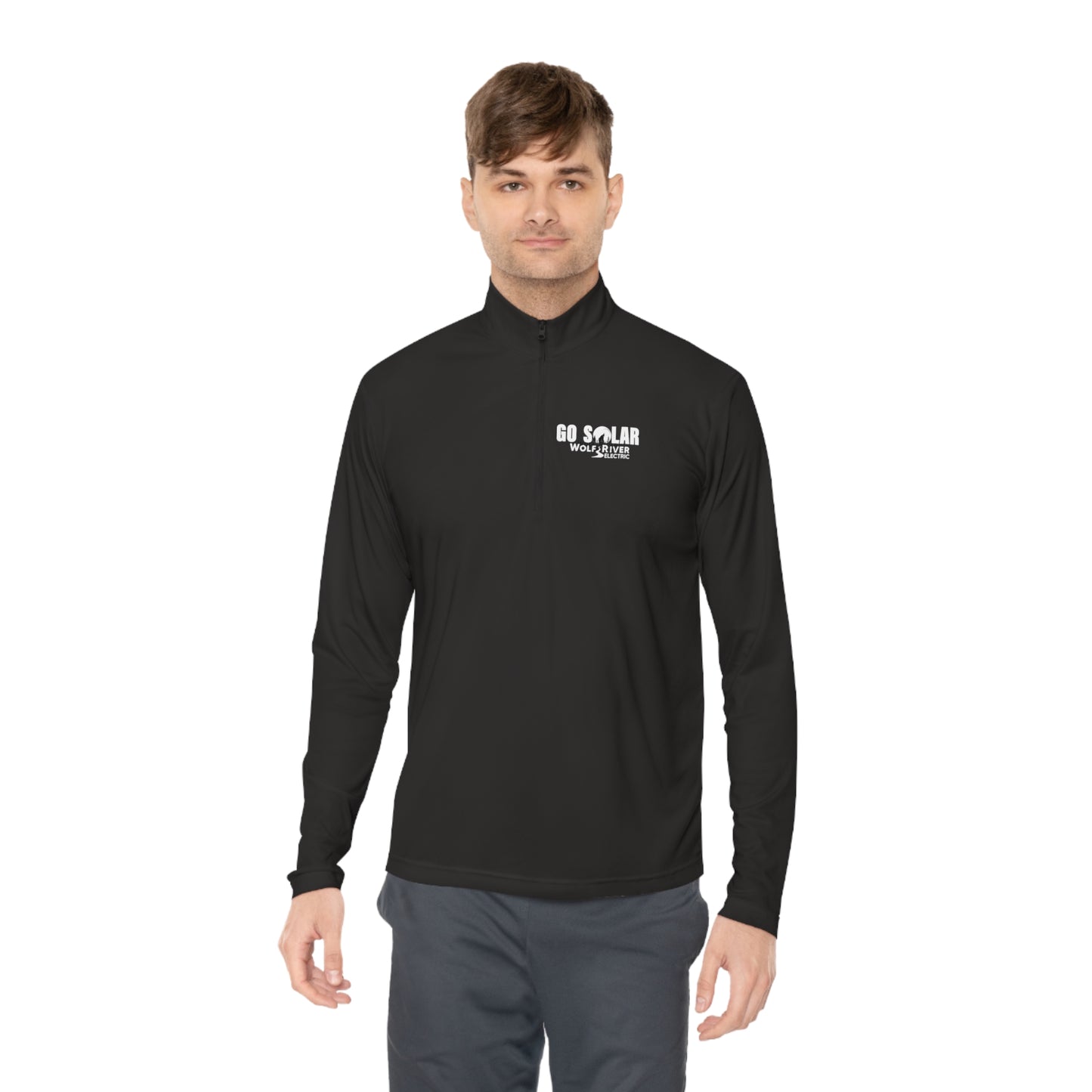 Wolf River Unisex Quarter-Zip Pullover