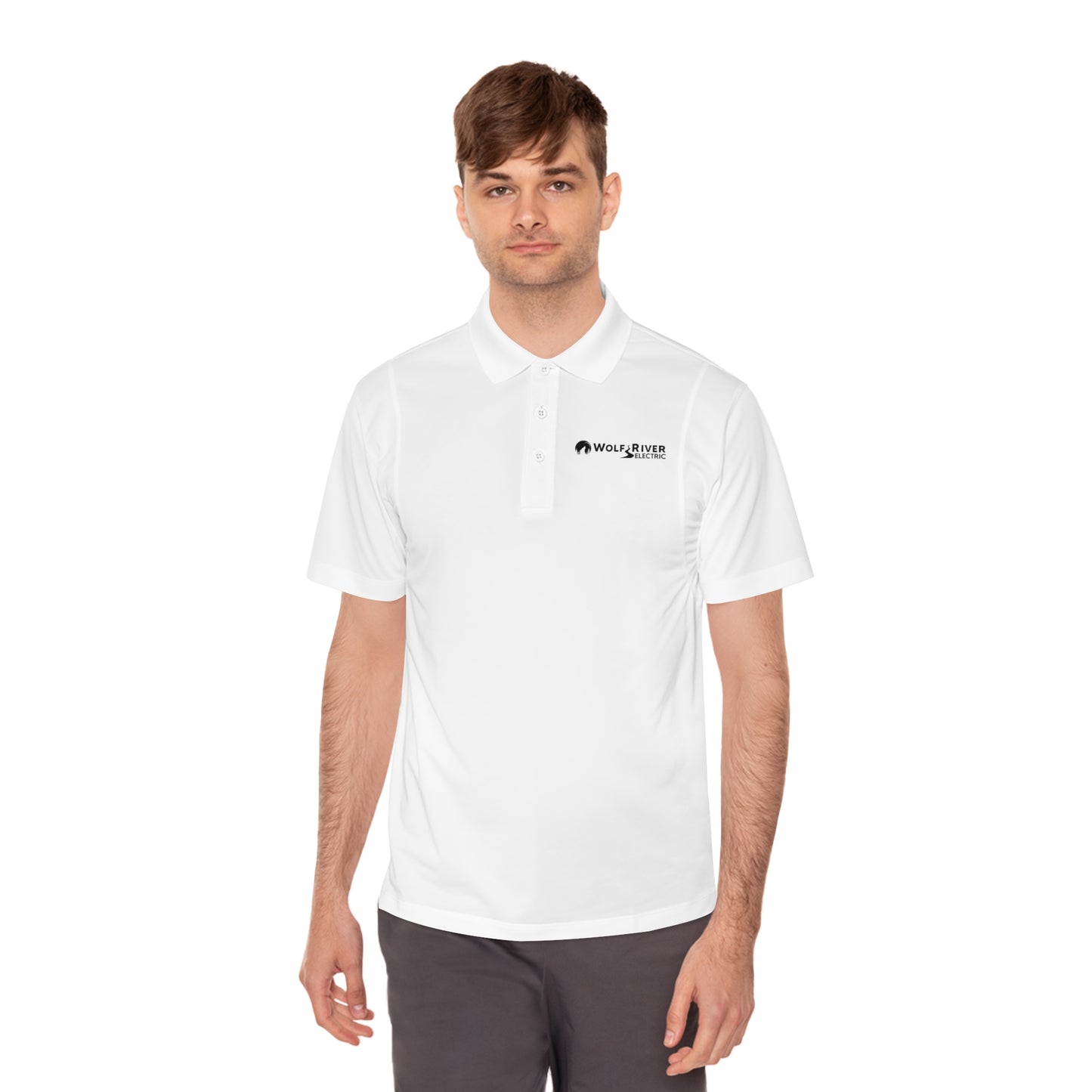 Wolf River Men's Sport Polo Shirt