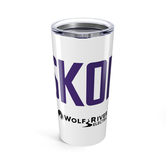 20oz Tumbler Minnesota Vikings x WRE SKOL Design